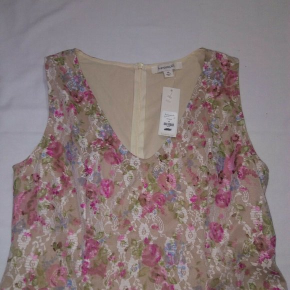 Francesca's Medium Natalia Floral Lace Dress - Picture 4 of 11